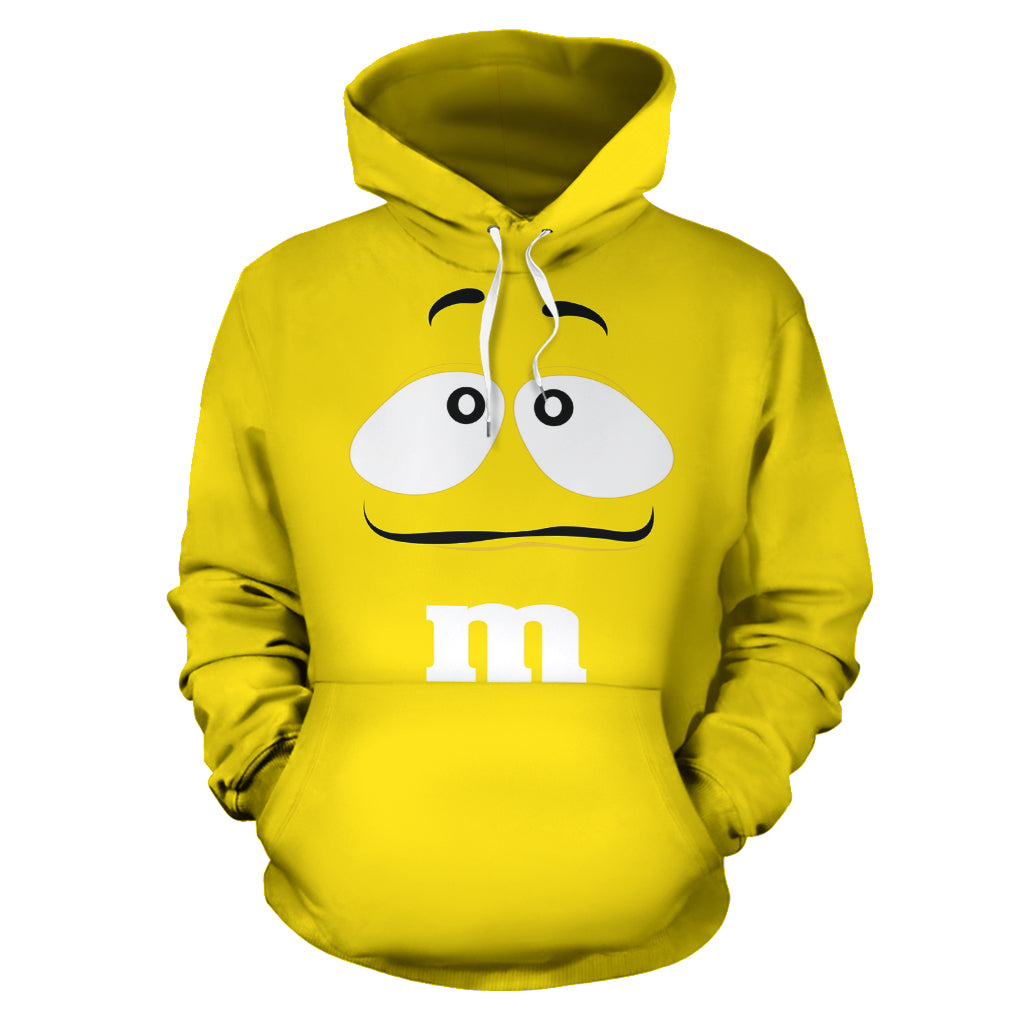 M&M Chocolate Yellow Hoodie