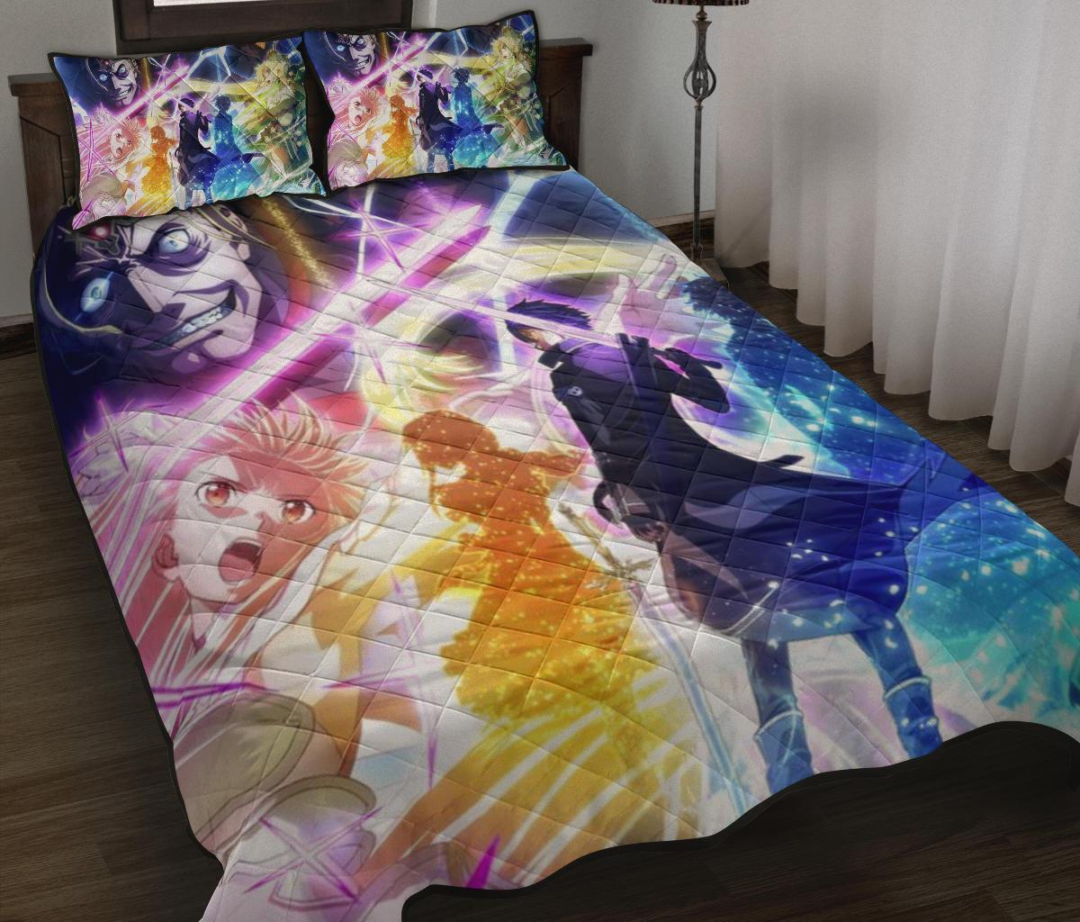 Sword Art Online Anime Quilt Bed Set Pillow Case Amazing Decor Gift Ideas 12