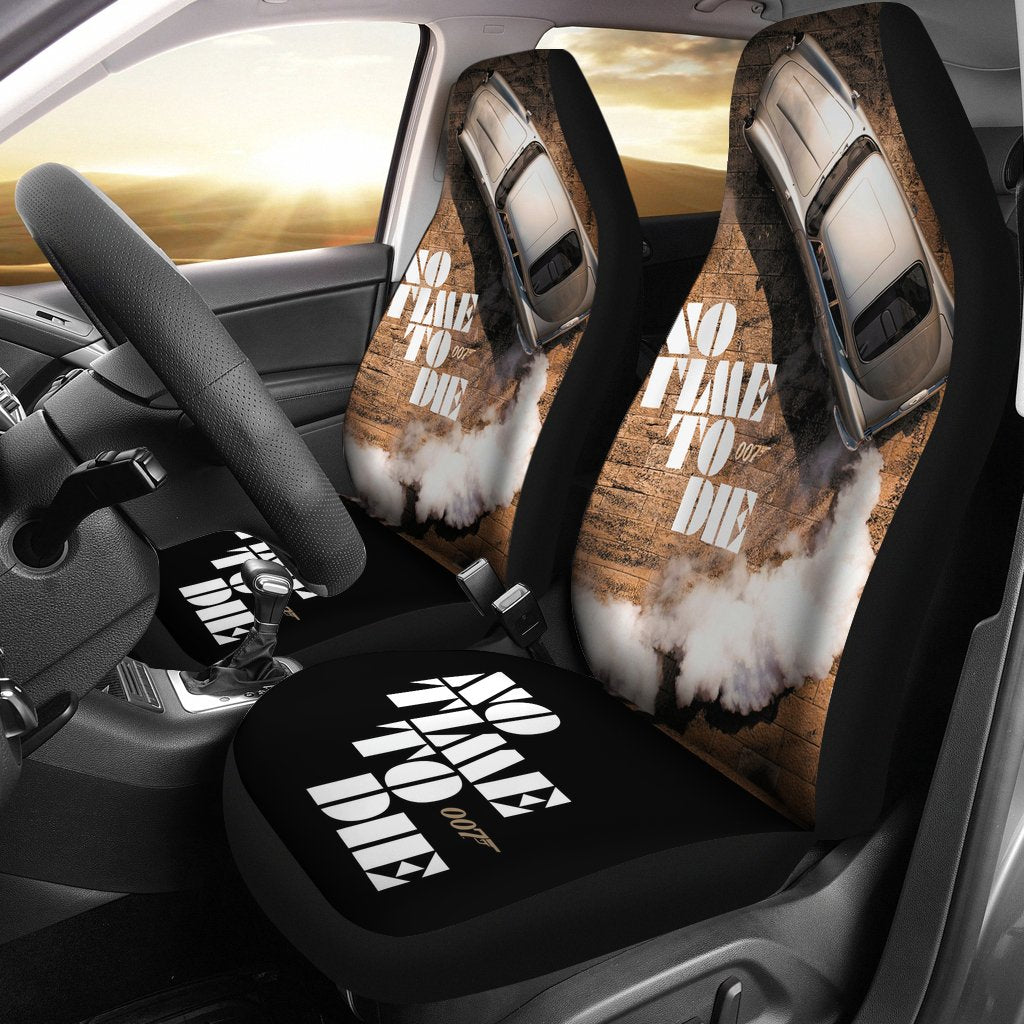 No Time To Die Poster 2022 Seat Covers