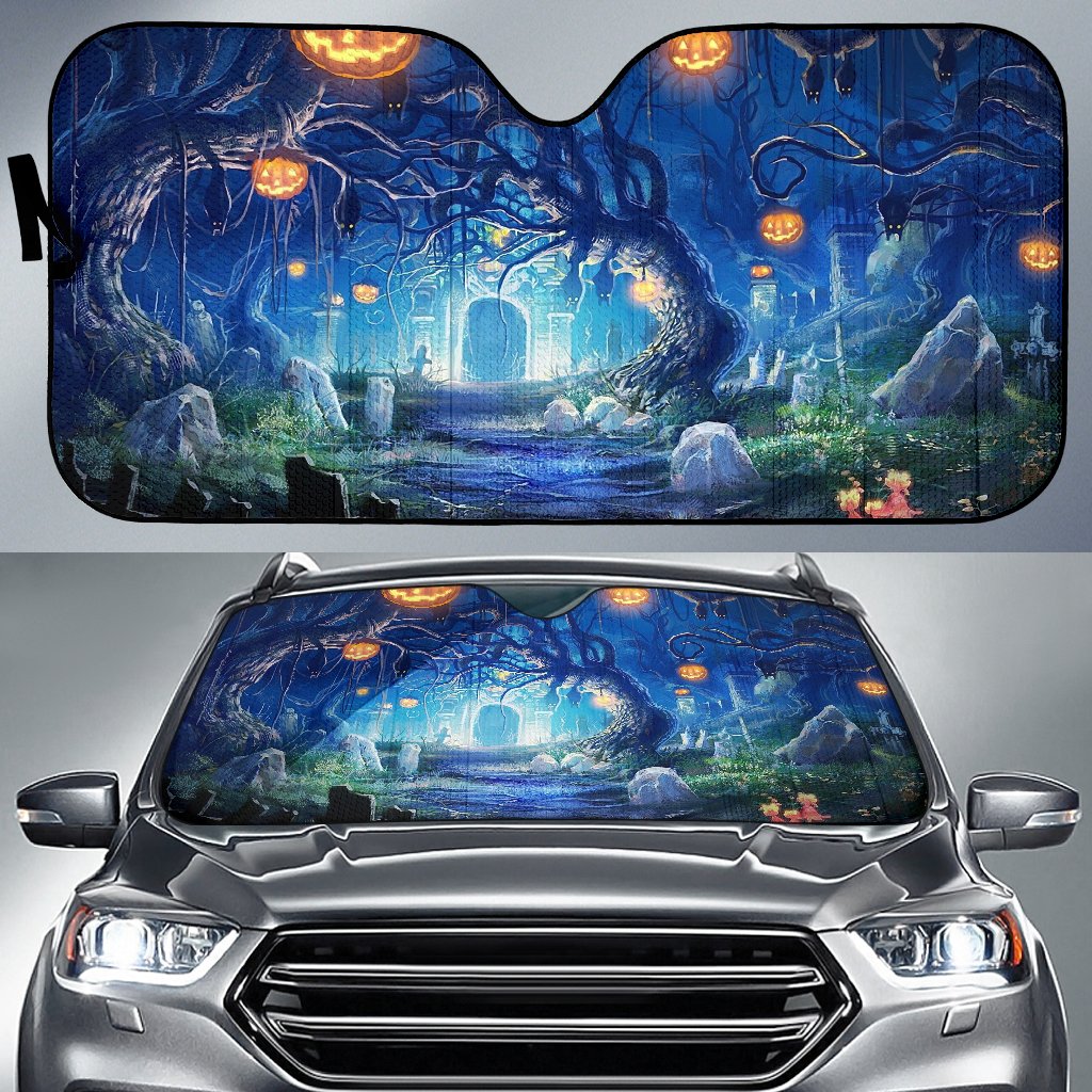 Cool Halloween Art Sun Shade Gift Ideas 2022