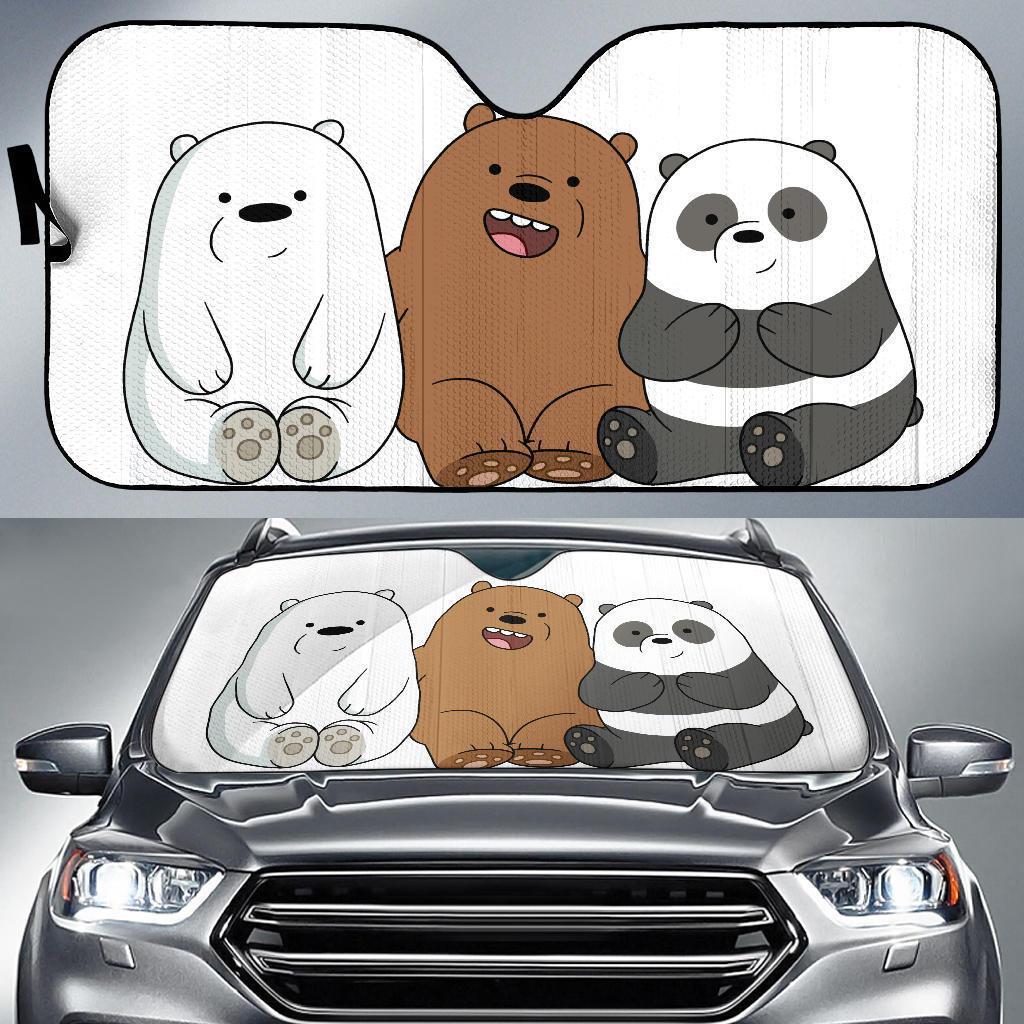 We Bare Bear Auto Sun Shades Amazing Best Gift Ideas 2022