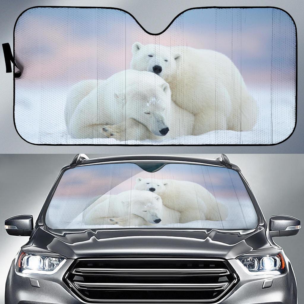 Polar Bear Car Sun Shades Amazing Best Gift Ideas 2022