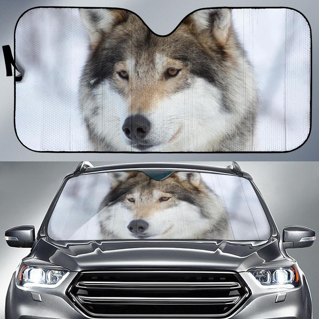 Siberian Husky Breed Dog Hd 5K Car Sun Shade Gift Ideas 2021