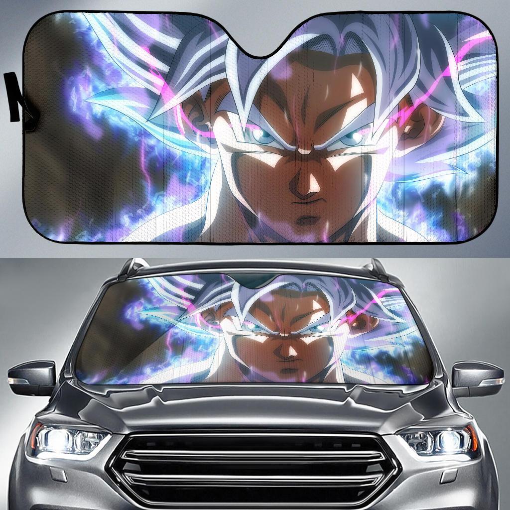 Ultra Instinct Goku 4K 8K Car Sun Shade Gift Ideas 2022