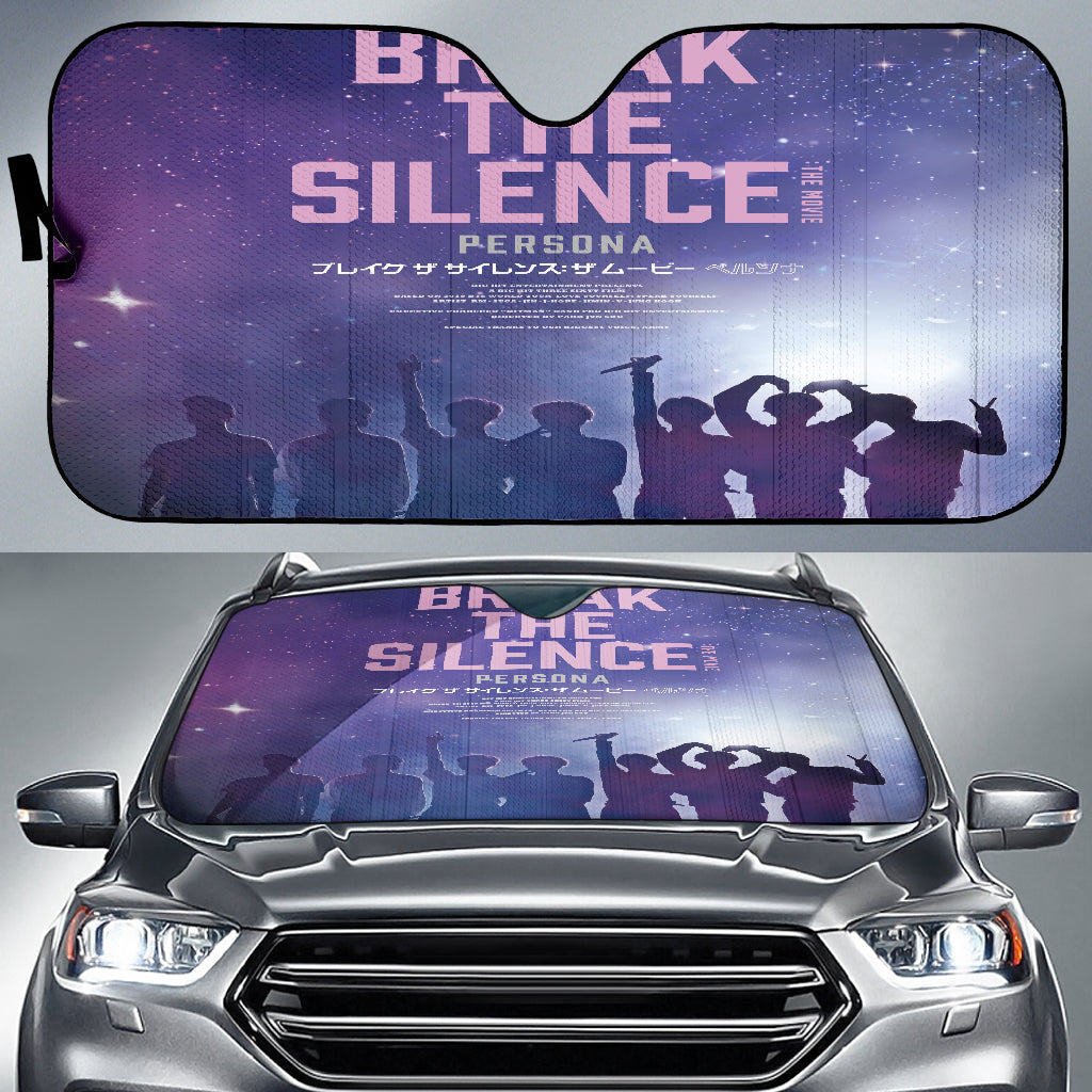 Bts Break The Silence Car Auto Sunshade 2022