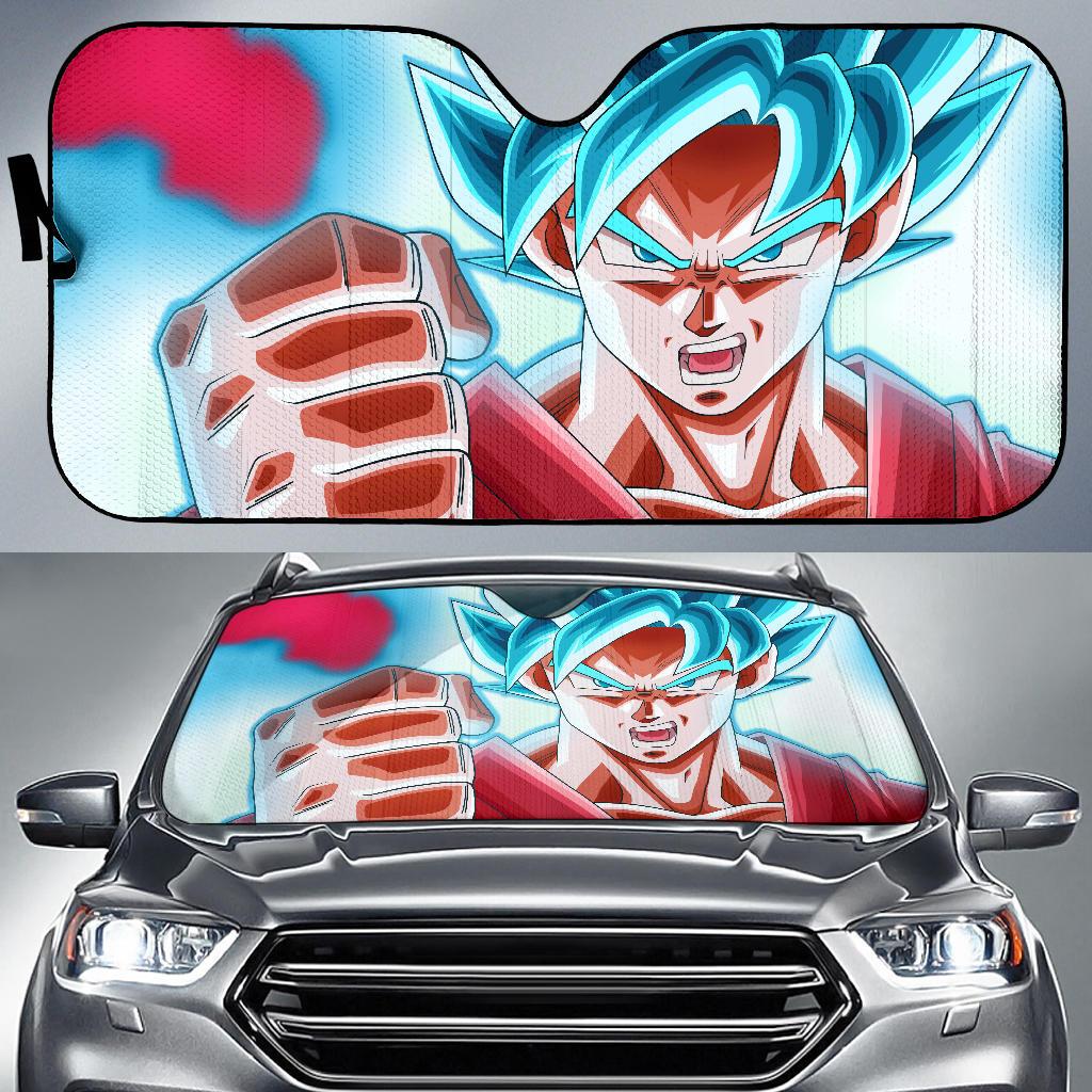 Son Goku Dragon Ball Hd 4K Car Sun Shade Gift Ideas 2022