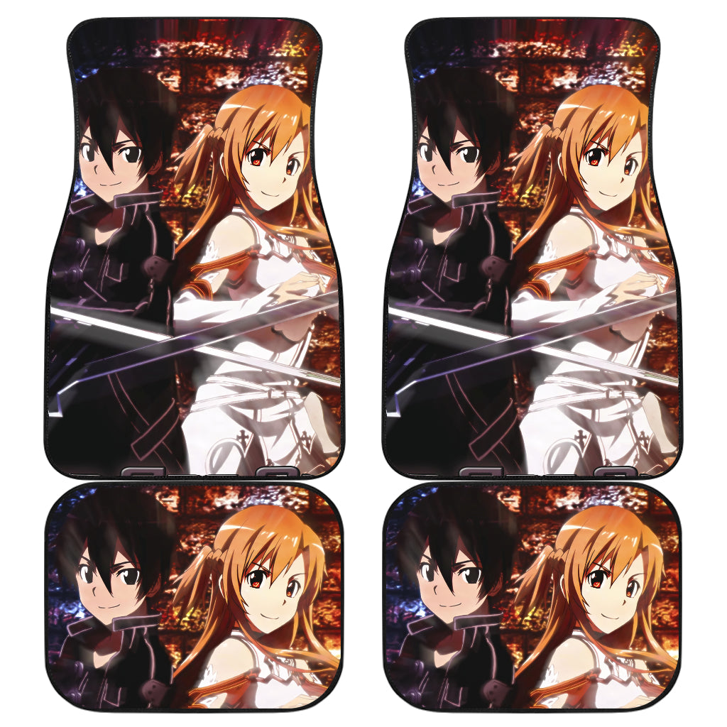 Sword Art Online Anime 15 Car Floor Mats Custom Car Accessories Car Decor 2022