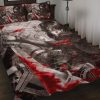 Attack On Titan 3 Anime Quilt Bed Set Pillow Case Amazing Decor Gift Ideas