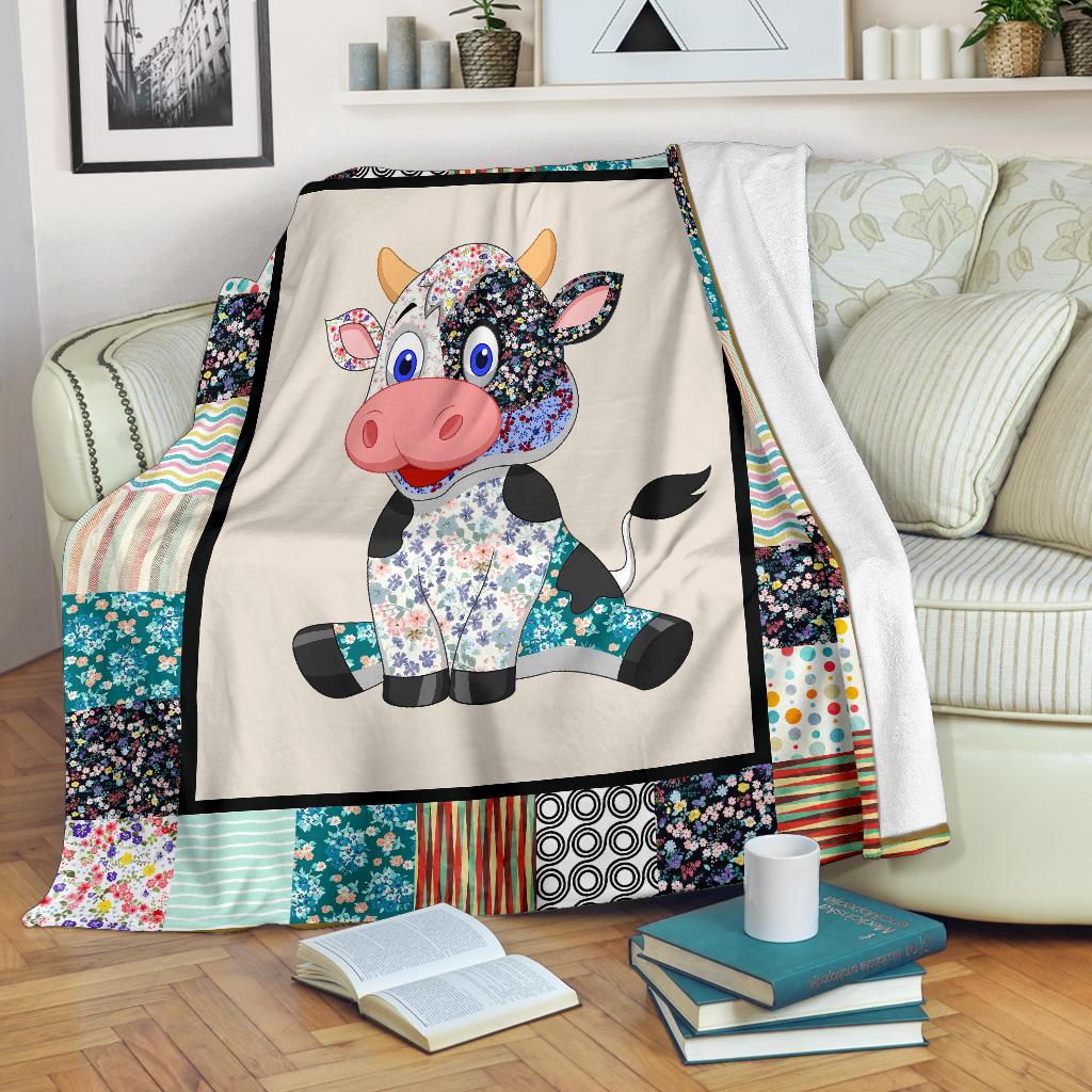 Cow Cute Premium Blanket