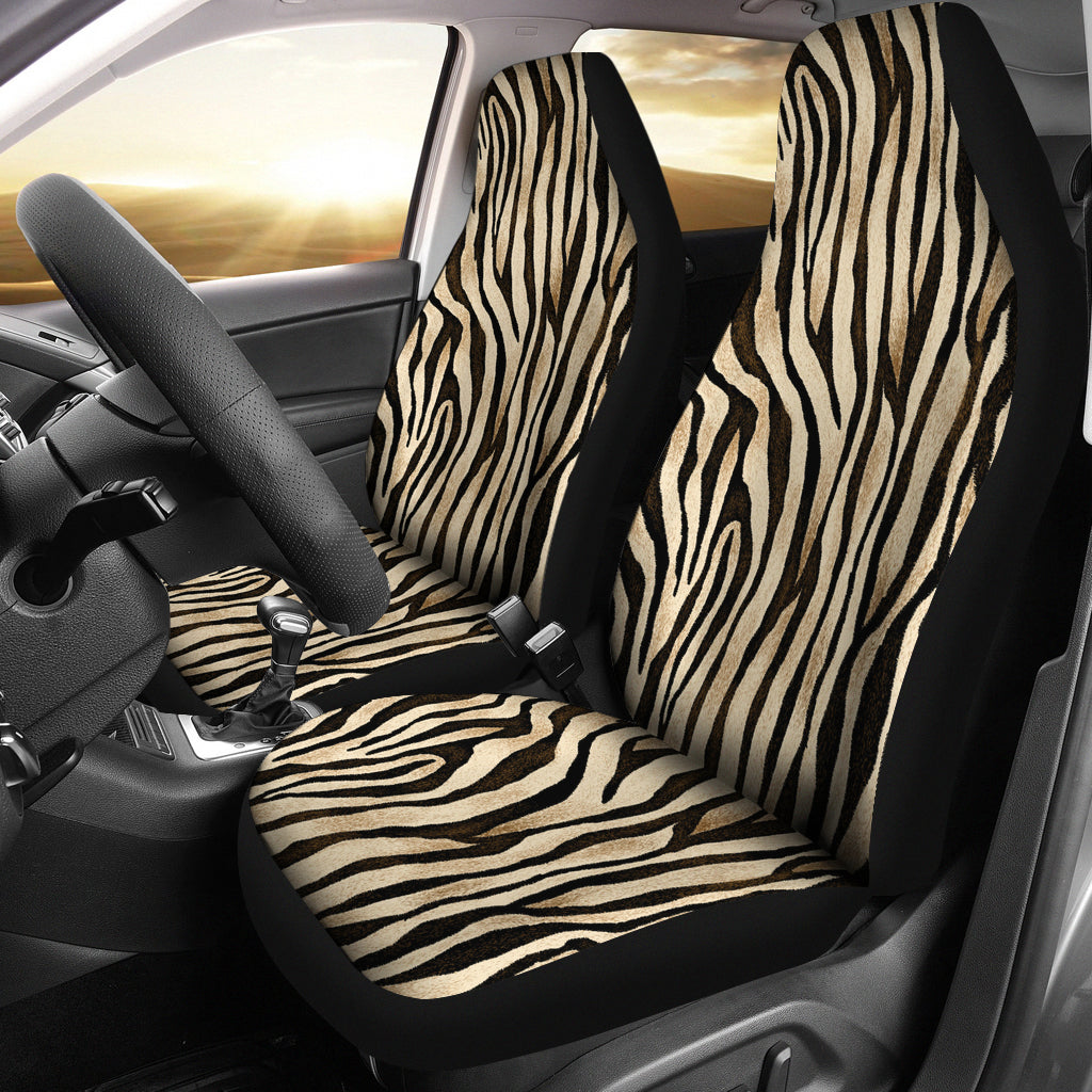 Cool Zebra Art Seat Covers