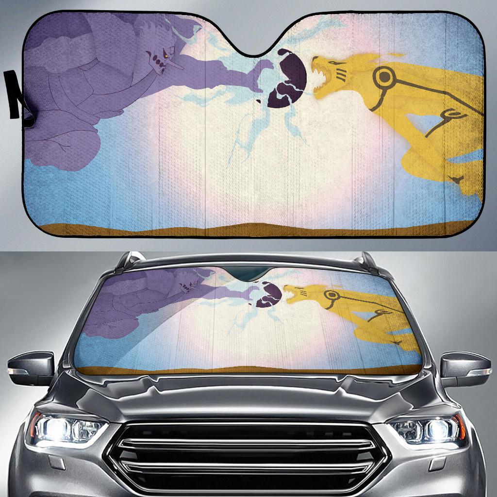 Susanoo Kurama Minimal 4K Car Sun Shade Gift Ideas 2022