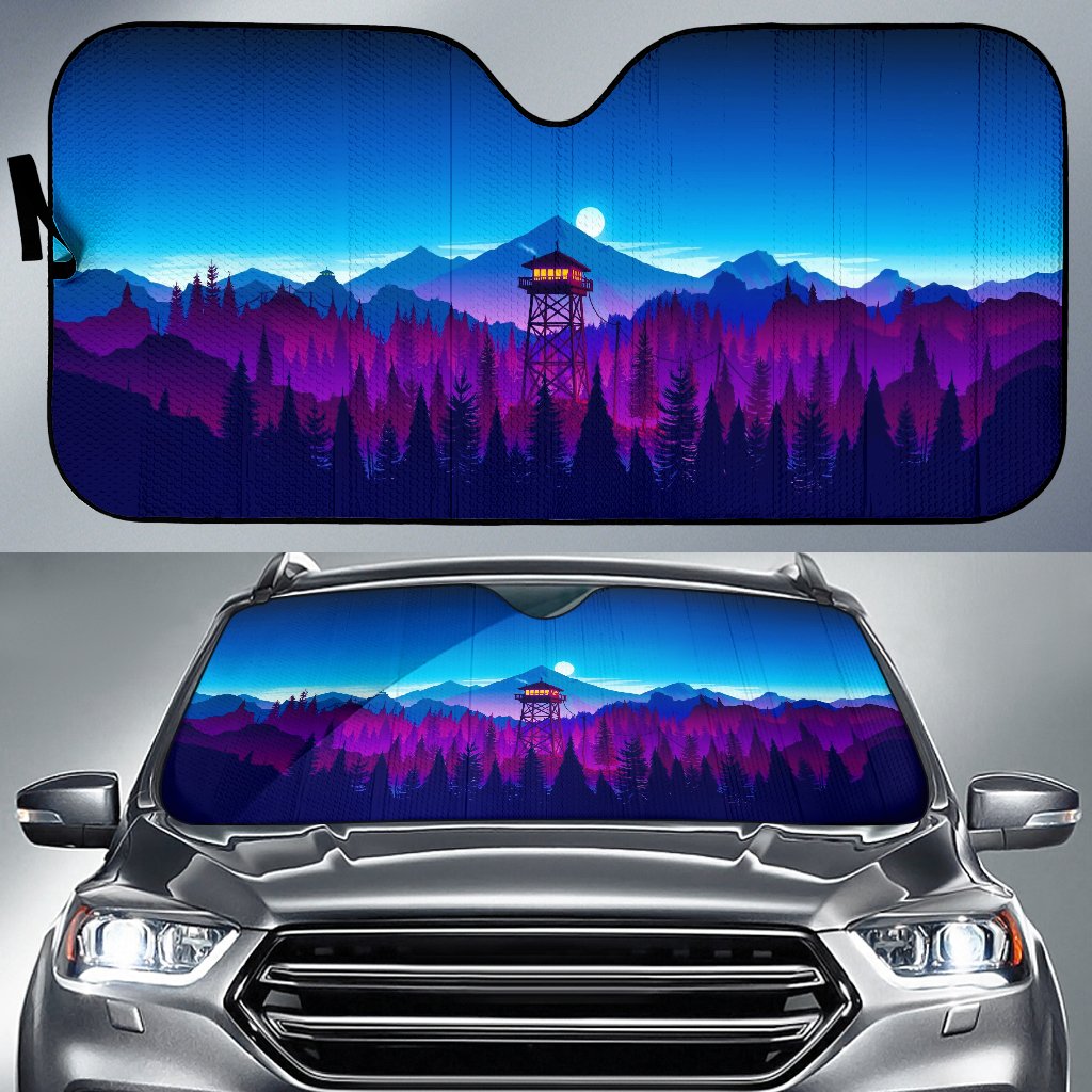 Purple And Blue Mountains Sun Shade Gift Ideas 2022