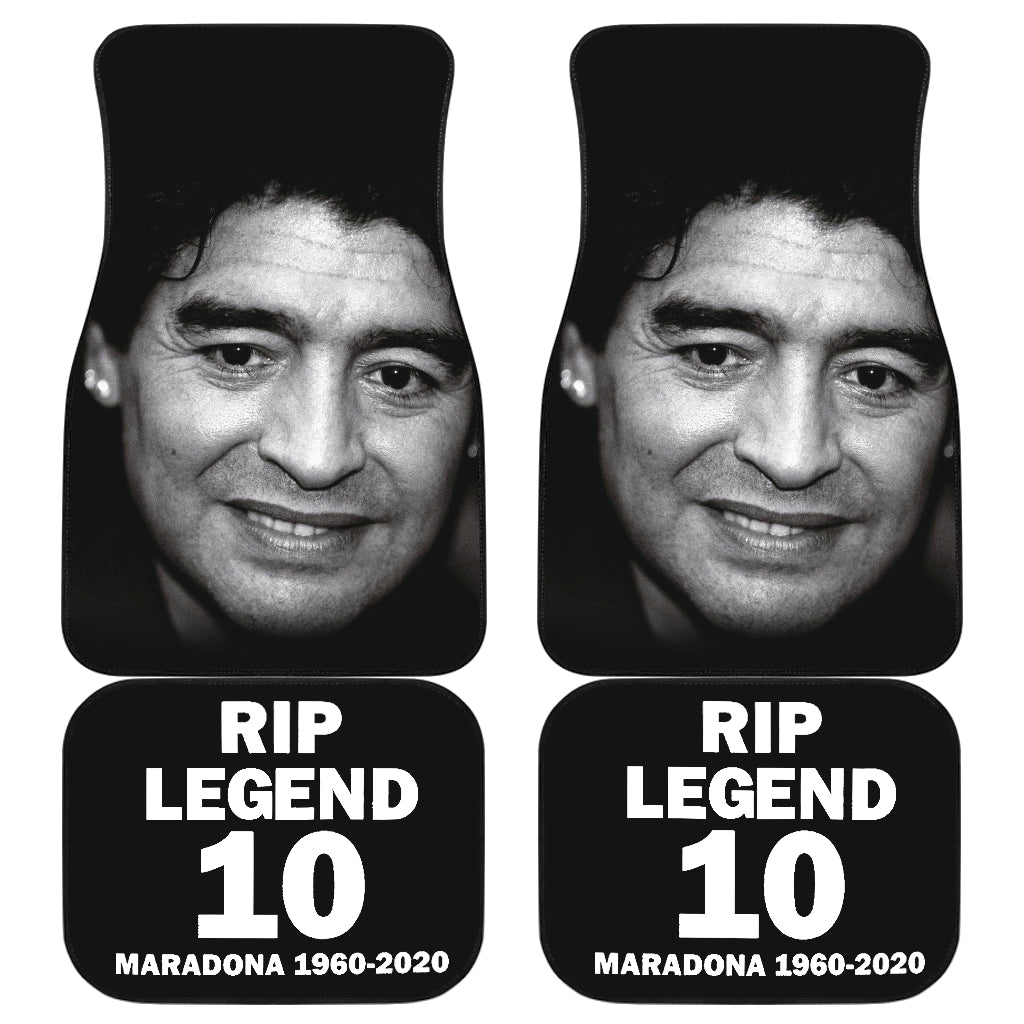 Diego Armando Maradona 10 Rip 1969 2022 57 Car Floor Mats Custom Car Accessories Car Decor 2022