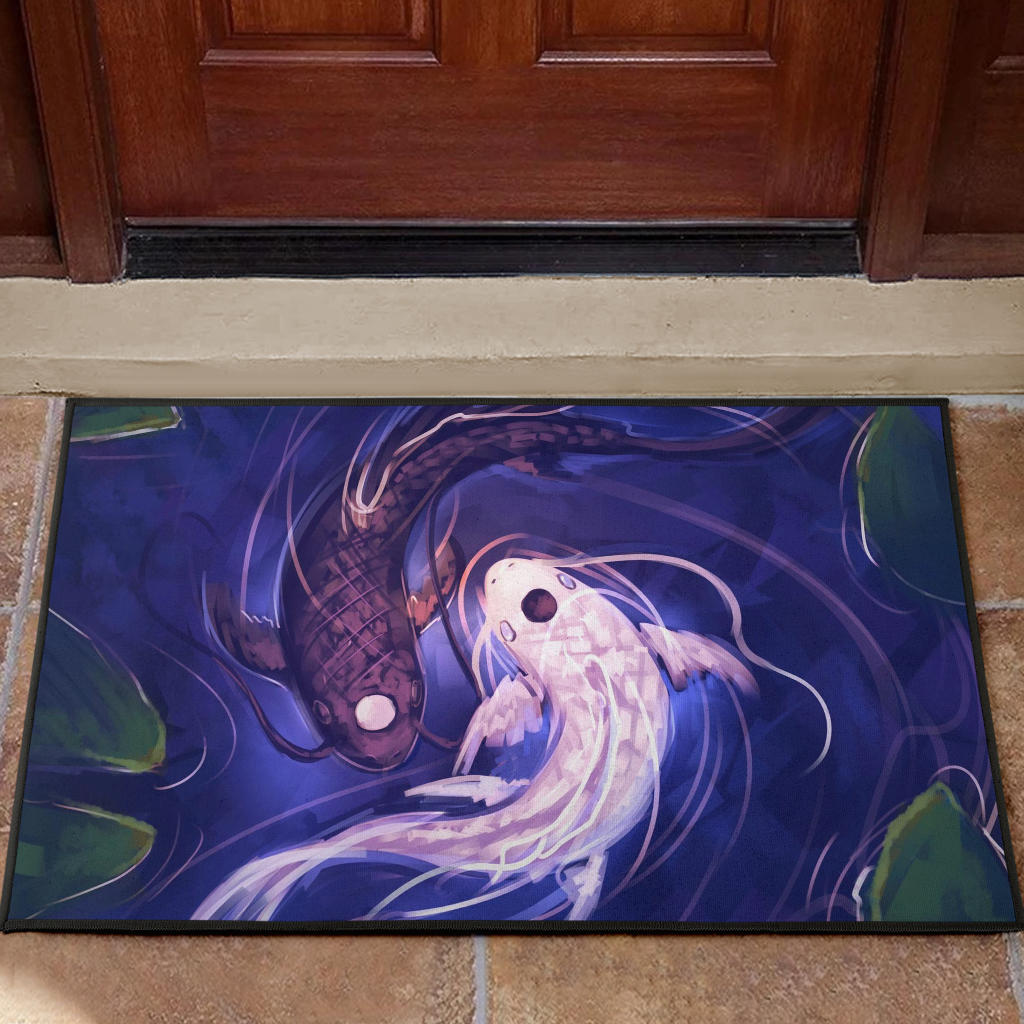 Last Airbender Fish Door Mats