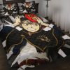 Asta Black Clover Anime Quilt Bed Set Pillow Case Amazing Decor Gift Ideas 2