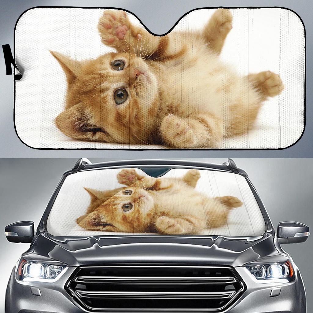 Cute Cat Auto Sun Shades Amazing Best Gift Ideas 2022