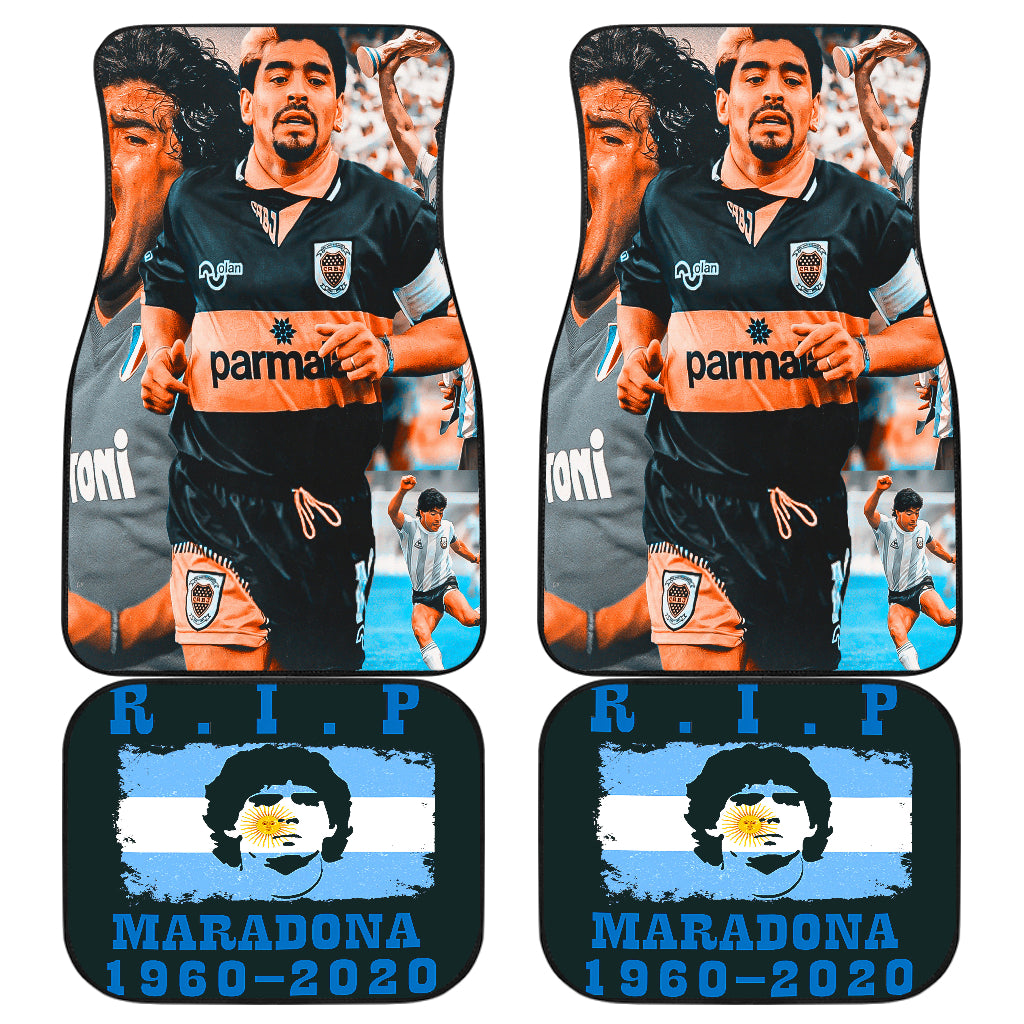 Diego Armando Maradona 10 Rip 1969 2022 23 Car Floor Mats Custom Car Accessories Car Decor 2022