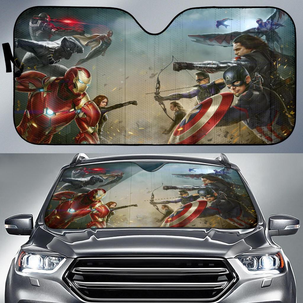 Civil War Avengers Car Sun Shades Amazing Best Gift Ideas 2021