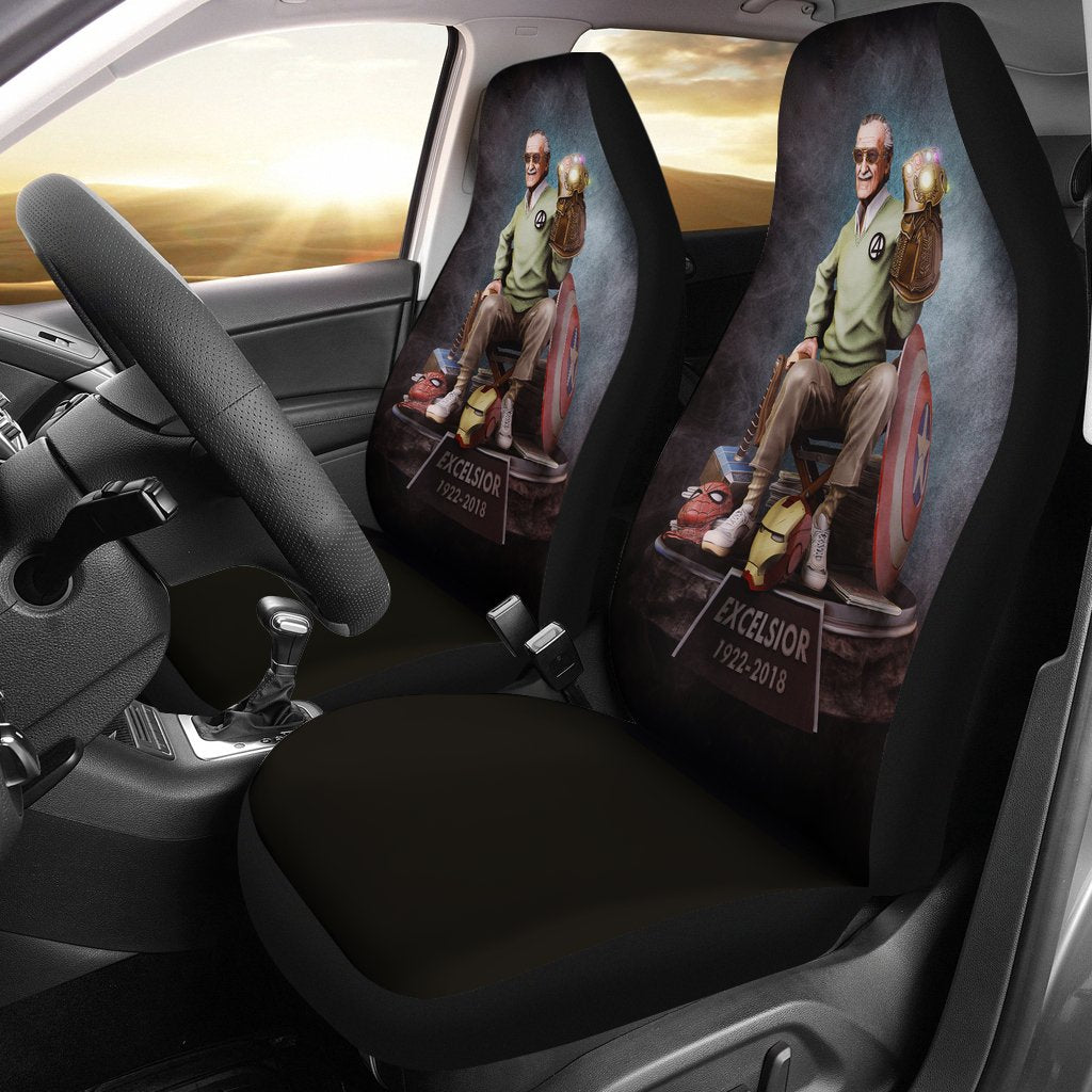 Stand Lee Car Seat Covers Amazing Best Gift Idea