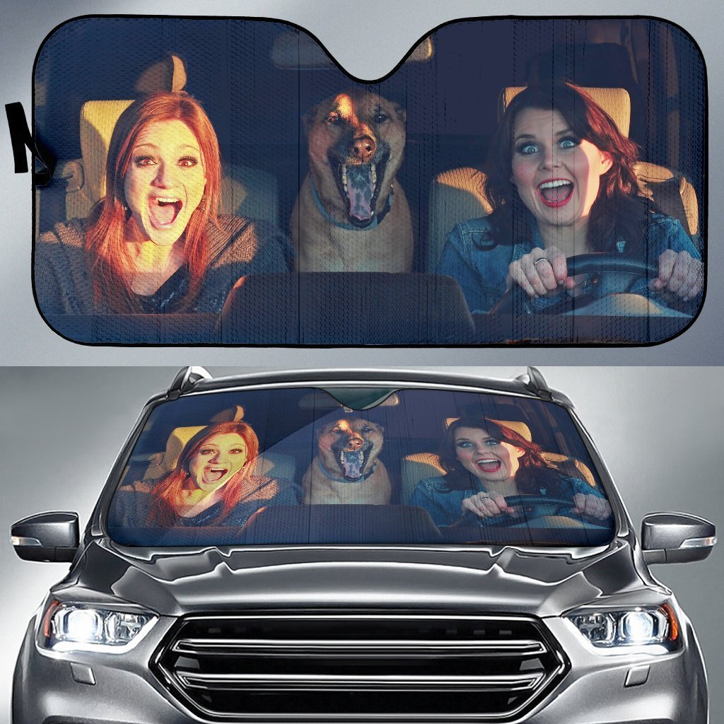 Dog Funny Seconds Before The Car Crash Auto Sun Shades Amazing Best Gift Ideas 2022