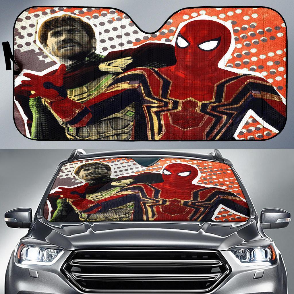 Mysterio Spiderman Car Sun Shades Amazing Best Gift Ideas 2021