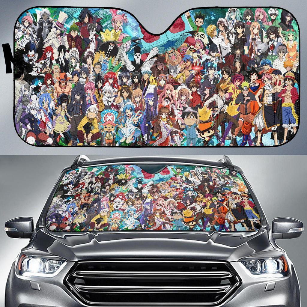 Anime Heroes Auto Sun Shades Amazing Best Gift Ideas 2022