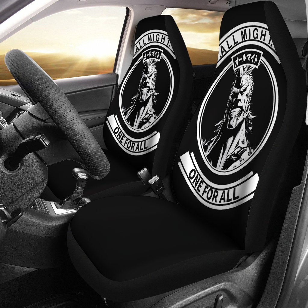 All Might One For All Logo Seat Covers