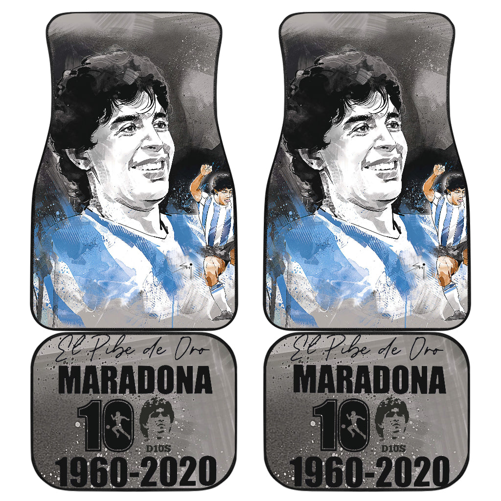 Diego Armando Maradona 10 Rip 1969 2022 13 Car Floor Mats Custom Car Accessories Car Decor 2022