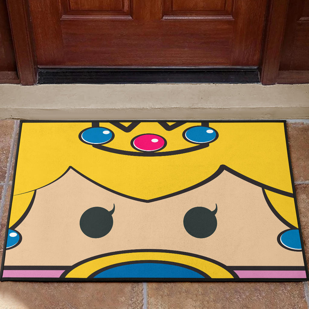 Princess Mario Door Mats