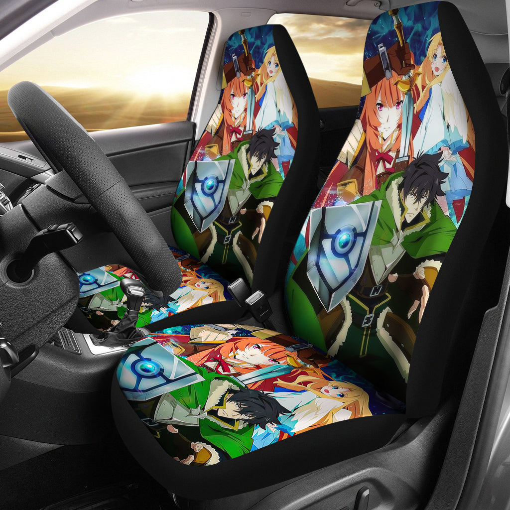 New Tate No Yuusha No Nariagari Anime Manga Car Seat Covers