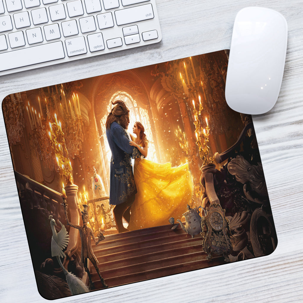 Beauty And The Beast Mouse Pads Office Decor Office Gift 2021