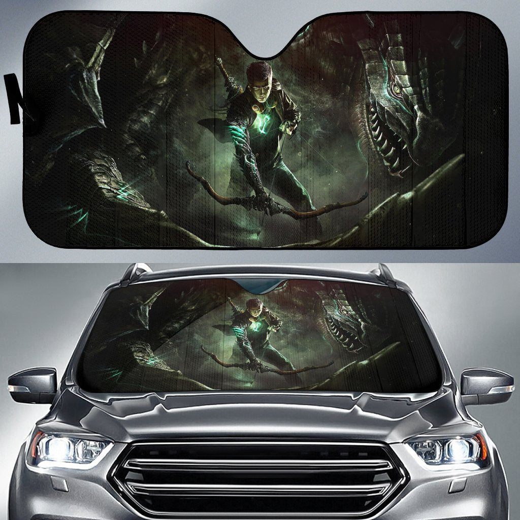 Knight And Dragon Cool Sun Shade Gift Ideas 2022