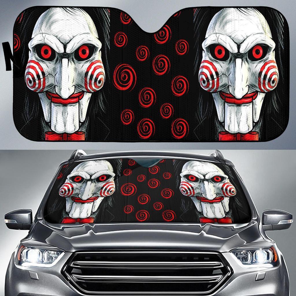 Saw Horror Funny Auto Sun Shades Amazing Best Gift Ideas 2021