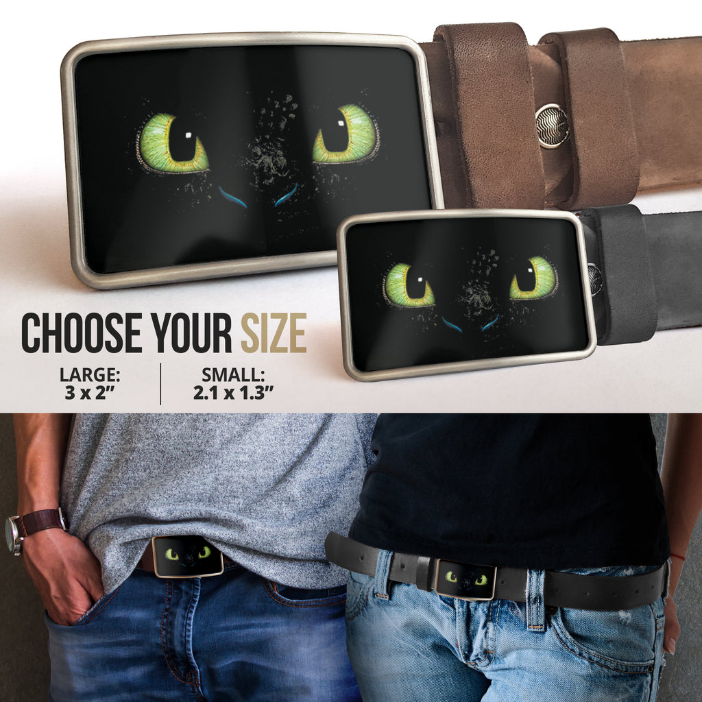 Toothless face Belt Buckle 2021