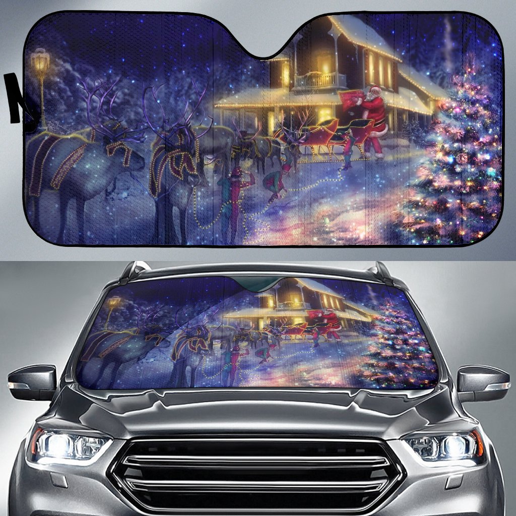 Christmas Santa Claus Sun Shade Gift Ideas 2022