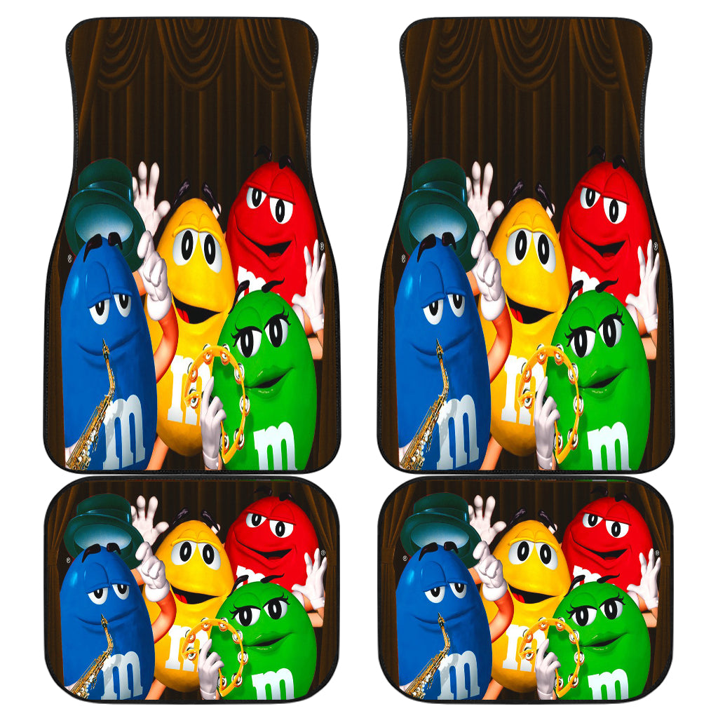 M&M Chocolate Band Car-Mats