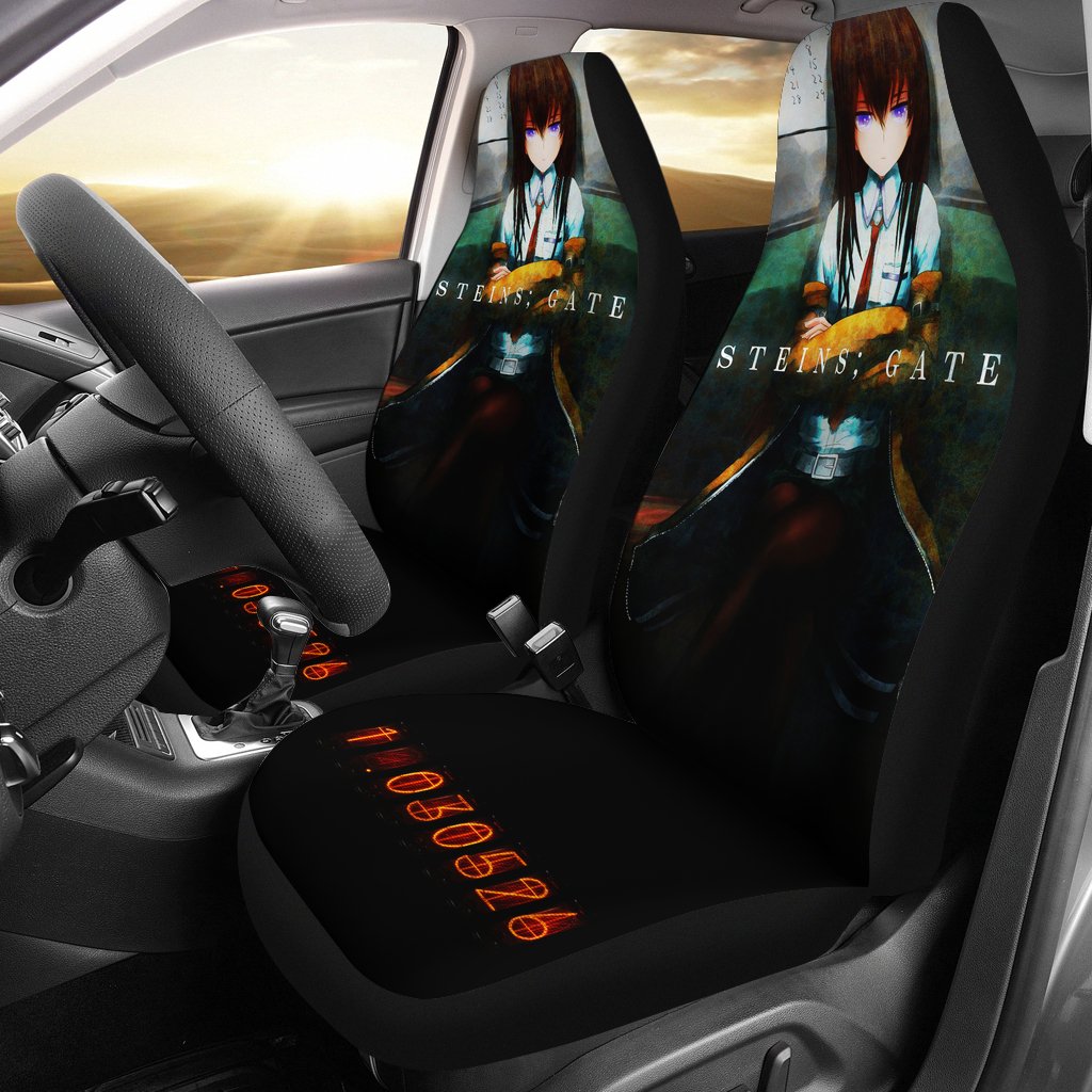 Steins Gate Seat Covers