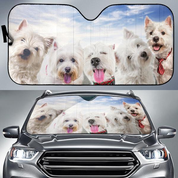 West Highland White Terrier ‰Û¡Ìýìõ Westie Auto Sun Shade Amazing Best Gift Ideas 2021