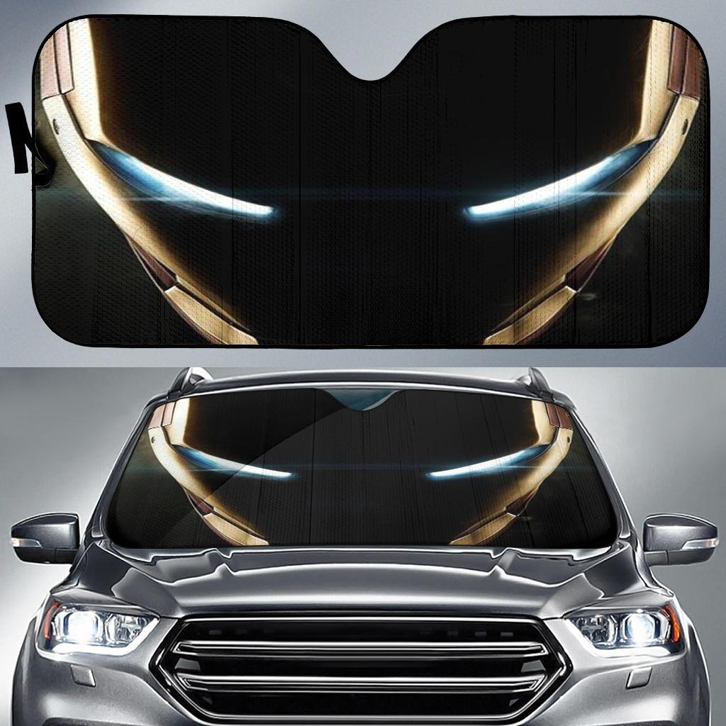 Iron Man Mask Car Sun Shades Amazing Best Gift Ideas 2022