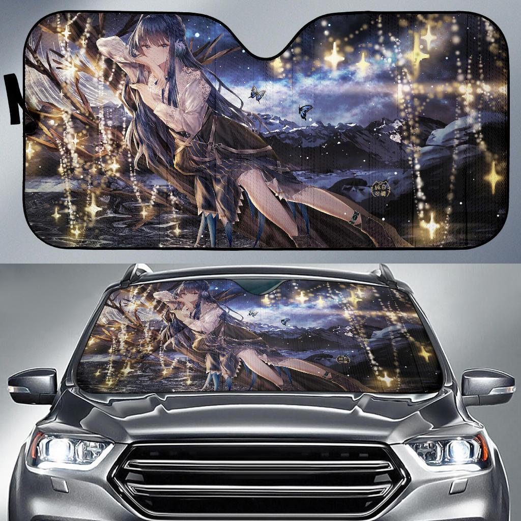 Astesia Anime Girl 4K Car Sun Shade Gift Ideas 2022