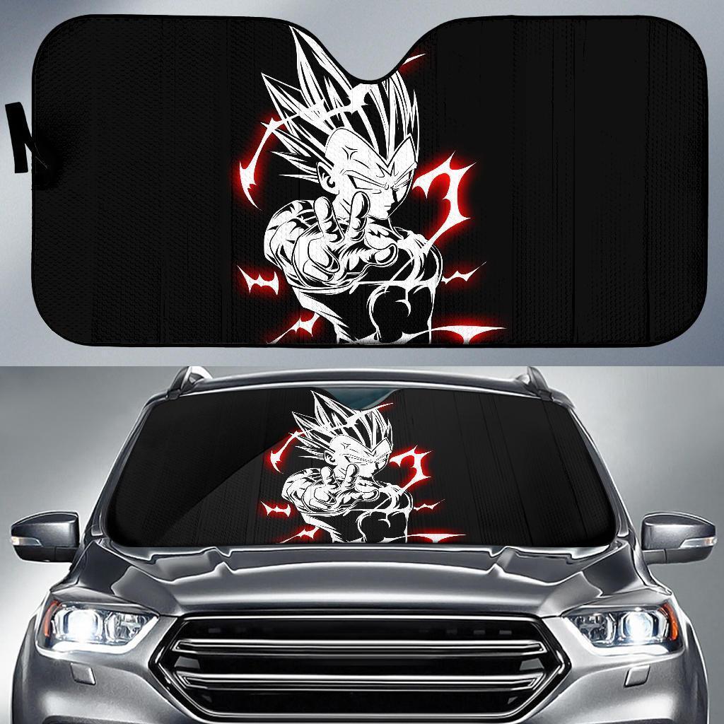 Majin Vegeta New Car Sun Shades Amazing Best Gift Ideas 2022