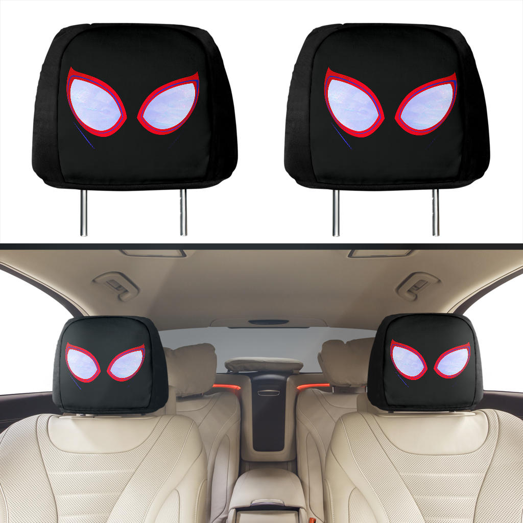 Spiderman Into Spider Verse Car Seat Headrest Cover