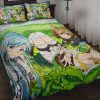 Sword Art Online Anime Quilt Bed Set Pillow Case Amazing Decor Gift Ideas 3