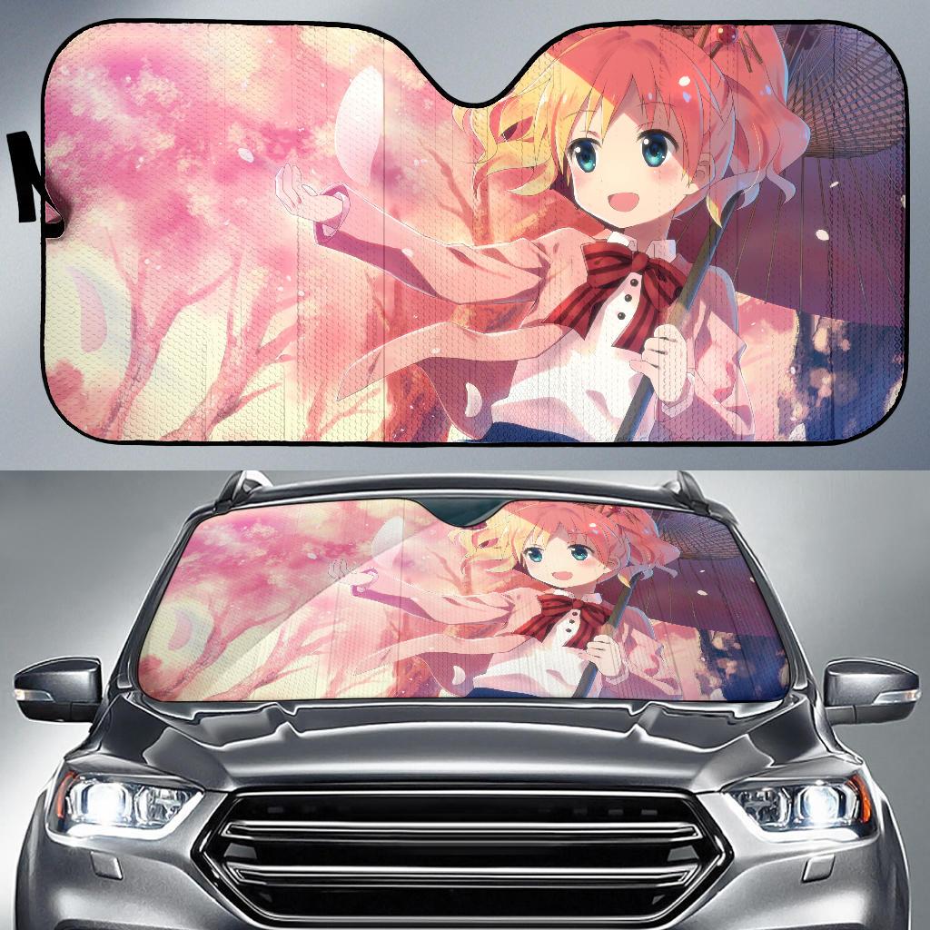 Kiniro Mosaic Tatsuya Yuuki 4K Car Sun Shade Gift Ideas 2021