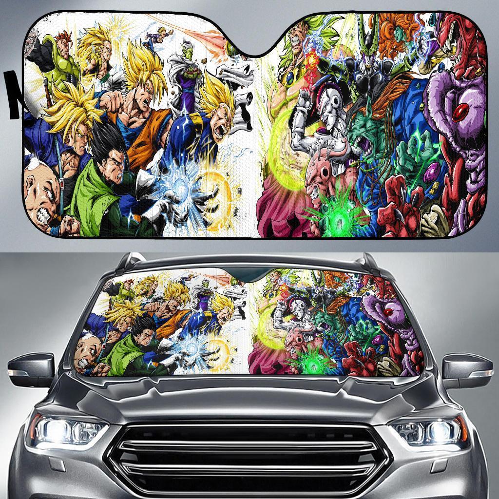 Dragon Ball Heroes Vs Villains Car Sun Shades Amazing Best Gift Ideas 2022