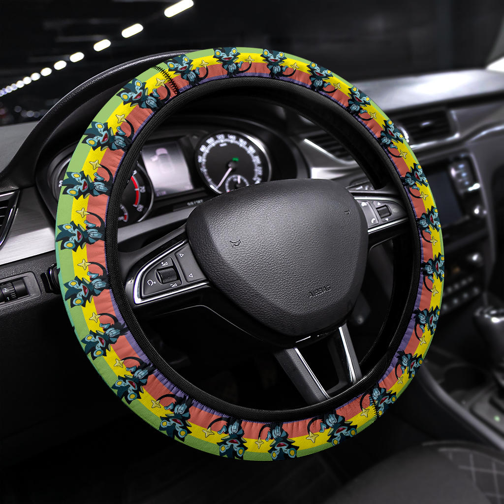 Luxio Pokemon Anime Custom Car Steering Wheel Cover