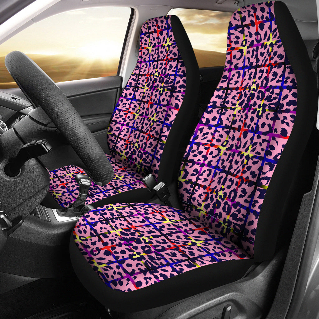 Art Cheetah Print Car Seat Covers