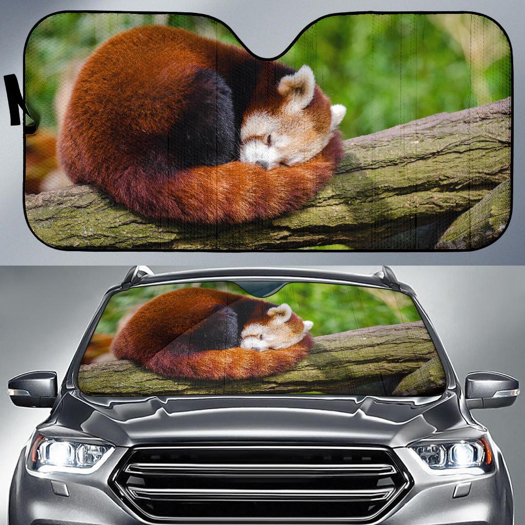 Red Panda Hd 4K Car Sun Shade Gift Ideas 2021