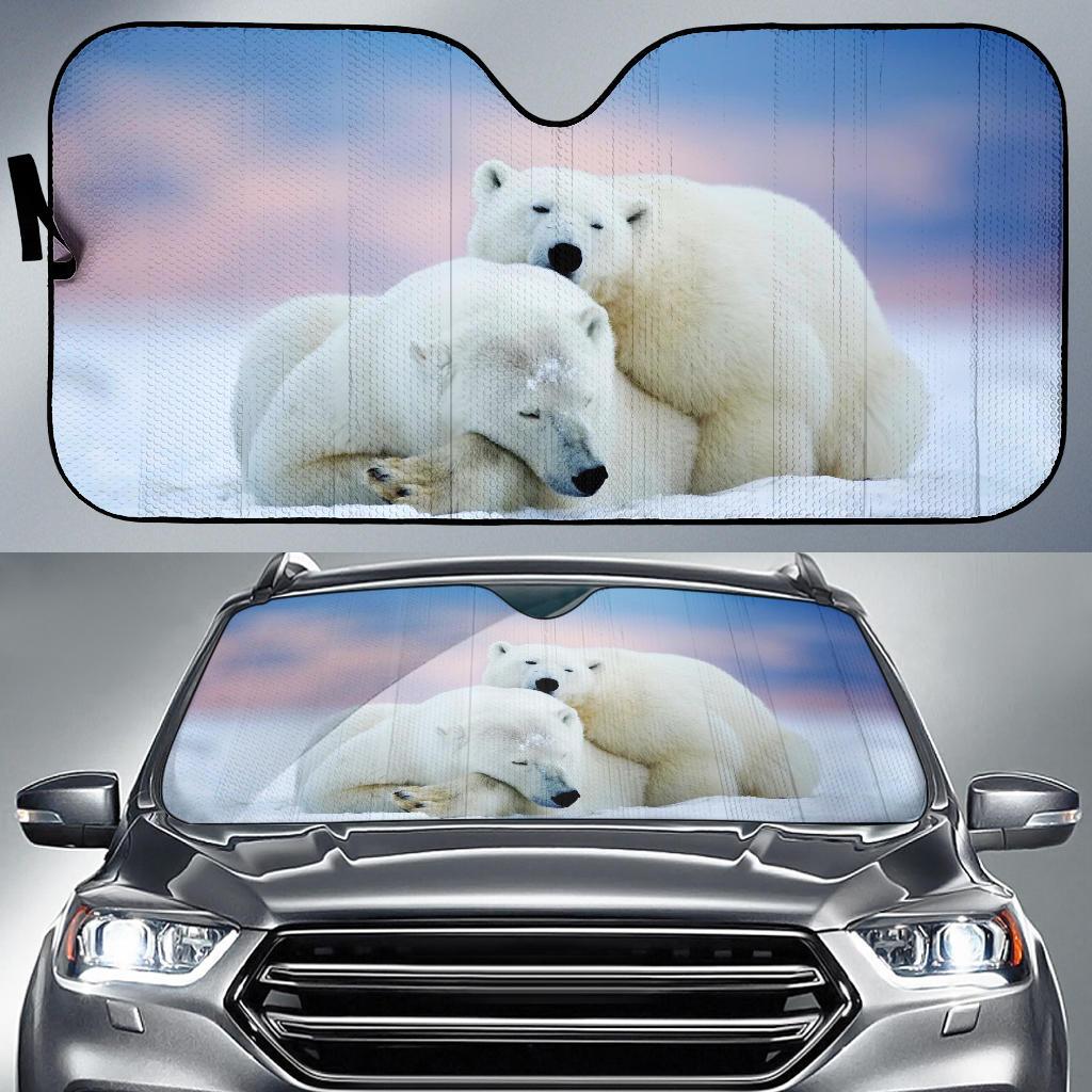 Pola Bear Winter Animal Sun Shade Gift Ideas 2021