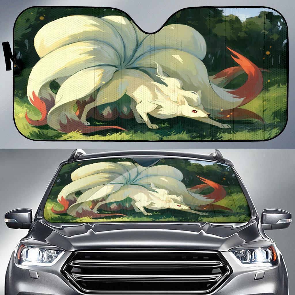 Ninetails Pokemon Car Sun Shades Amazing Best Gift Ideas 2021